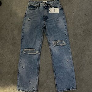 NWT Zara wide leg jeans